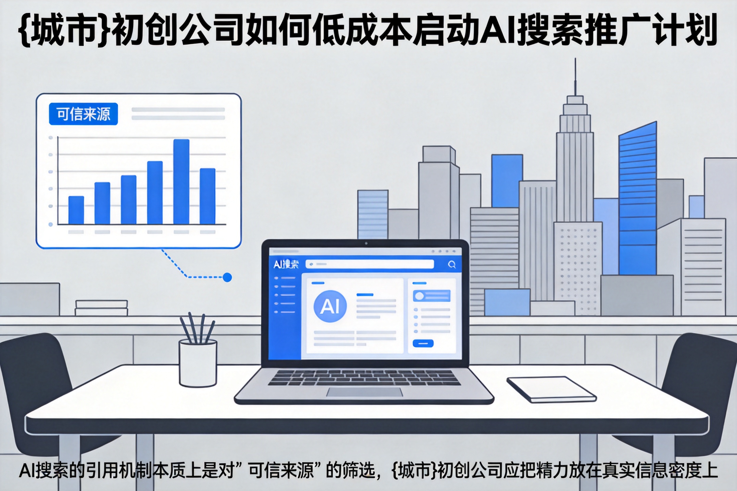 灯塔初创公司如何低成本启动AI搜索推广计划
